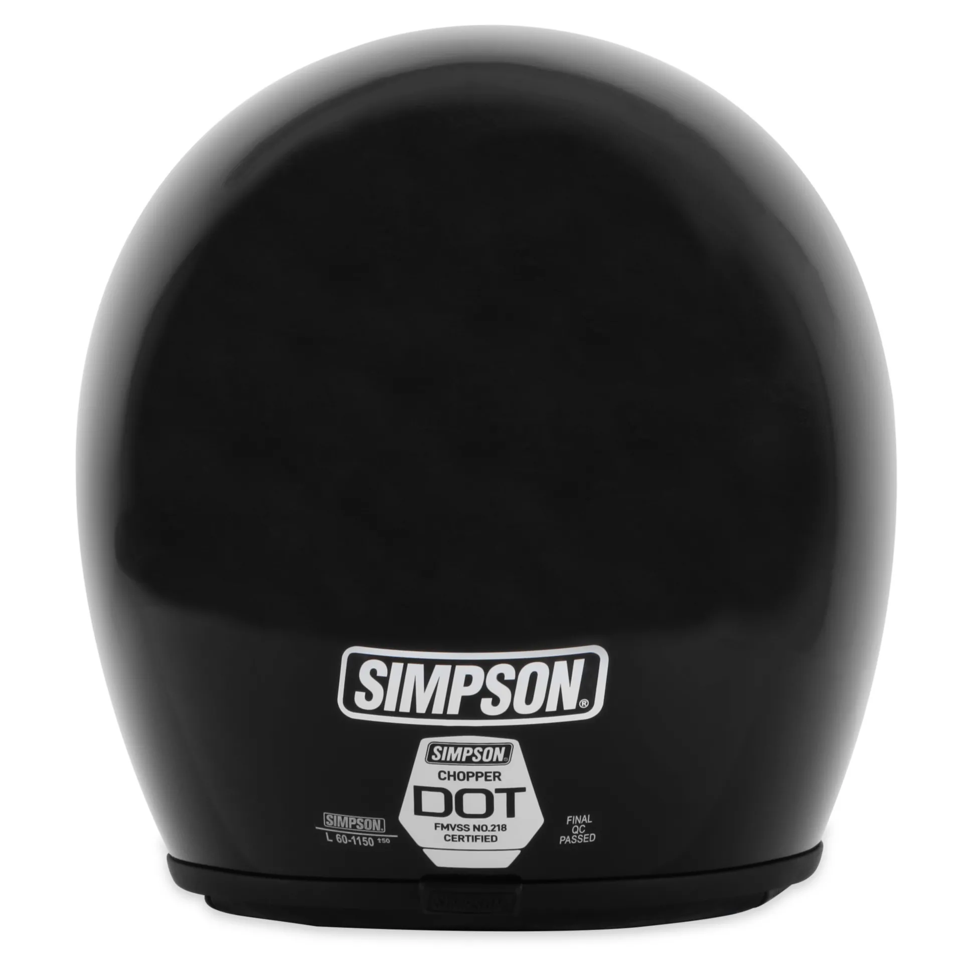 Chopper Helmet - Black - Large