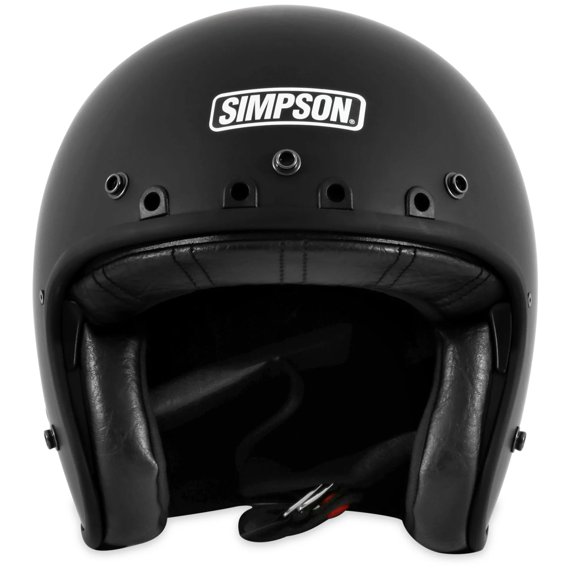Chopper Helmet - Flat Black - Large