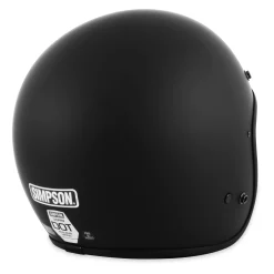 Chopper Helmet - Flat Black - Small
