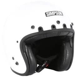 Chopper Helmet - White - Double Extra Large