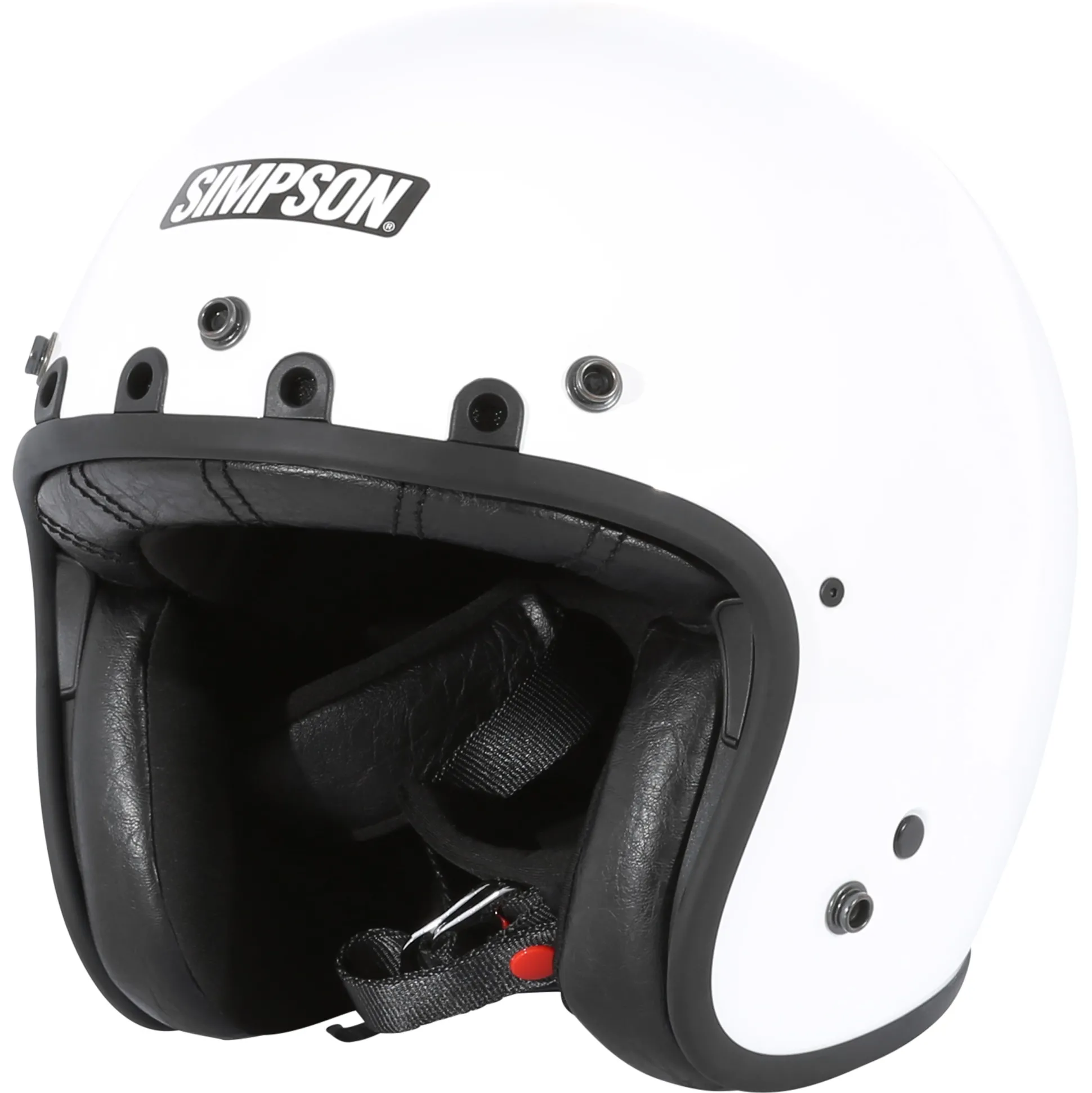 Chopper Helmet - White - Medium
