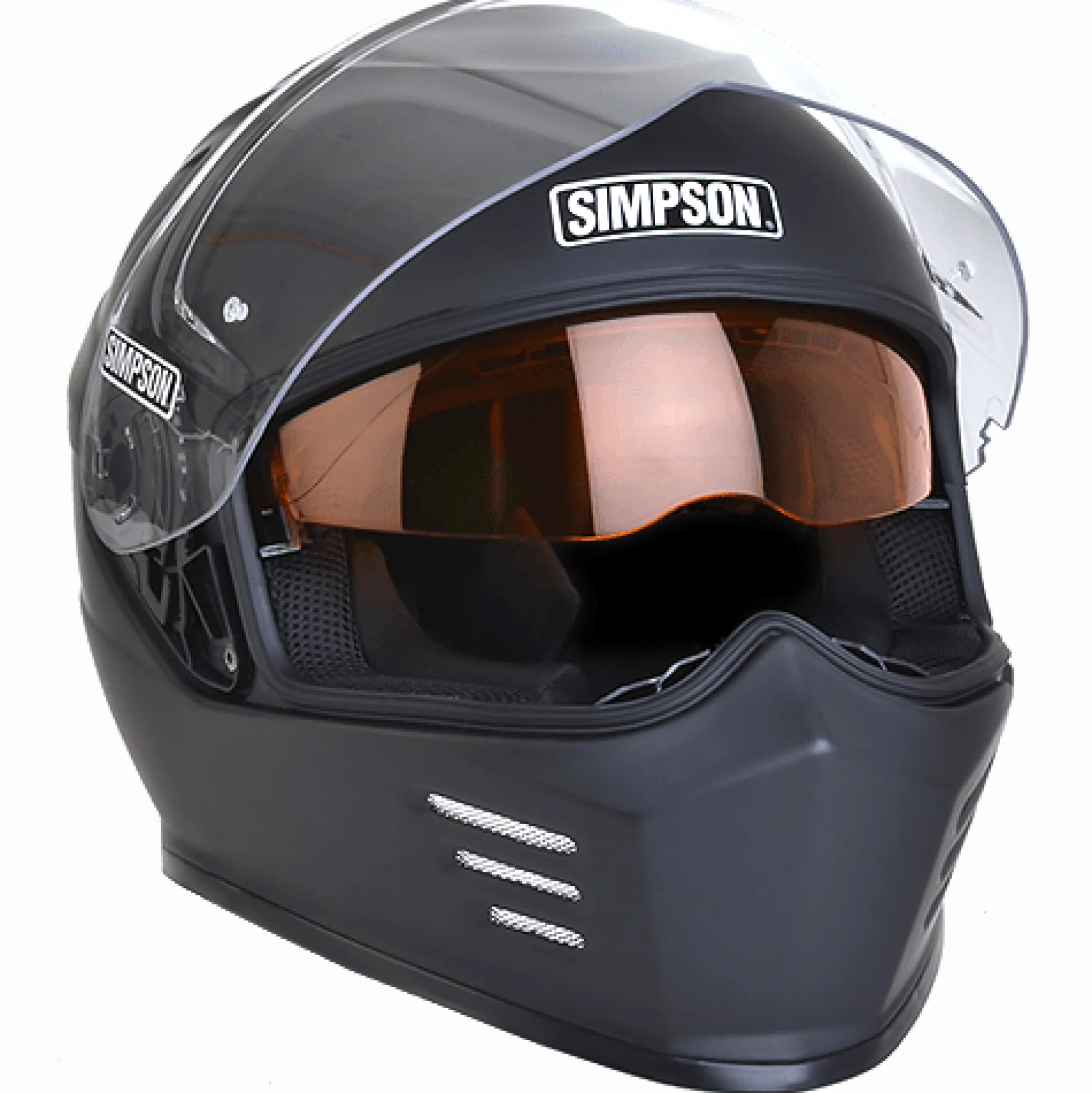 Ghost Bandit Helmet - Flat Black - Double Extra Large