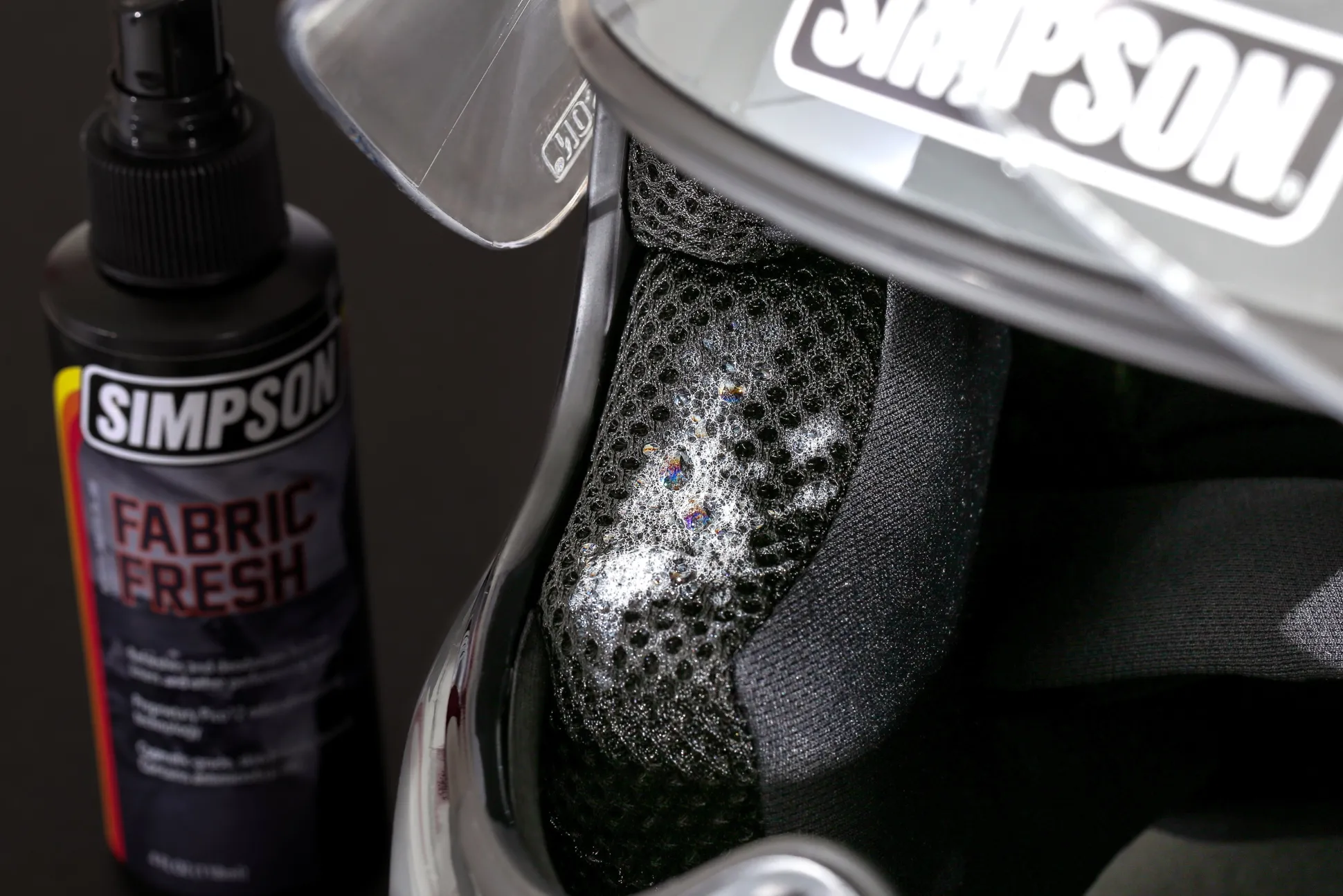 Helmet Care Kit by Simpson - Clean, Refresh, Protect