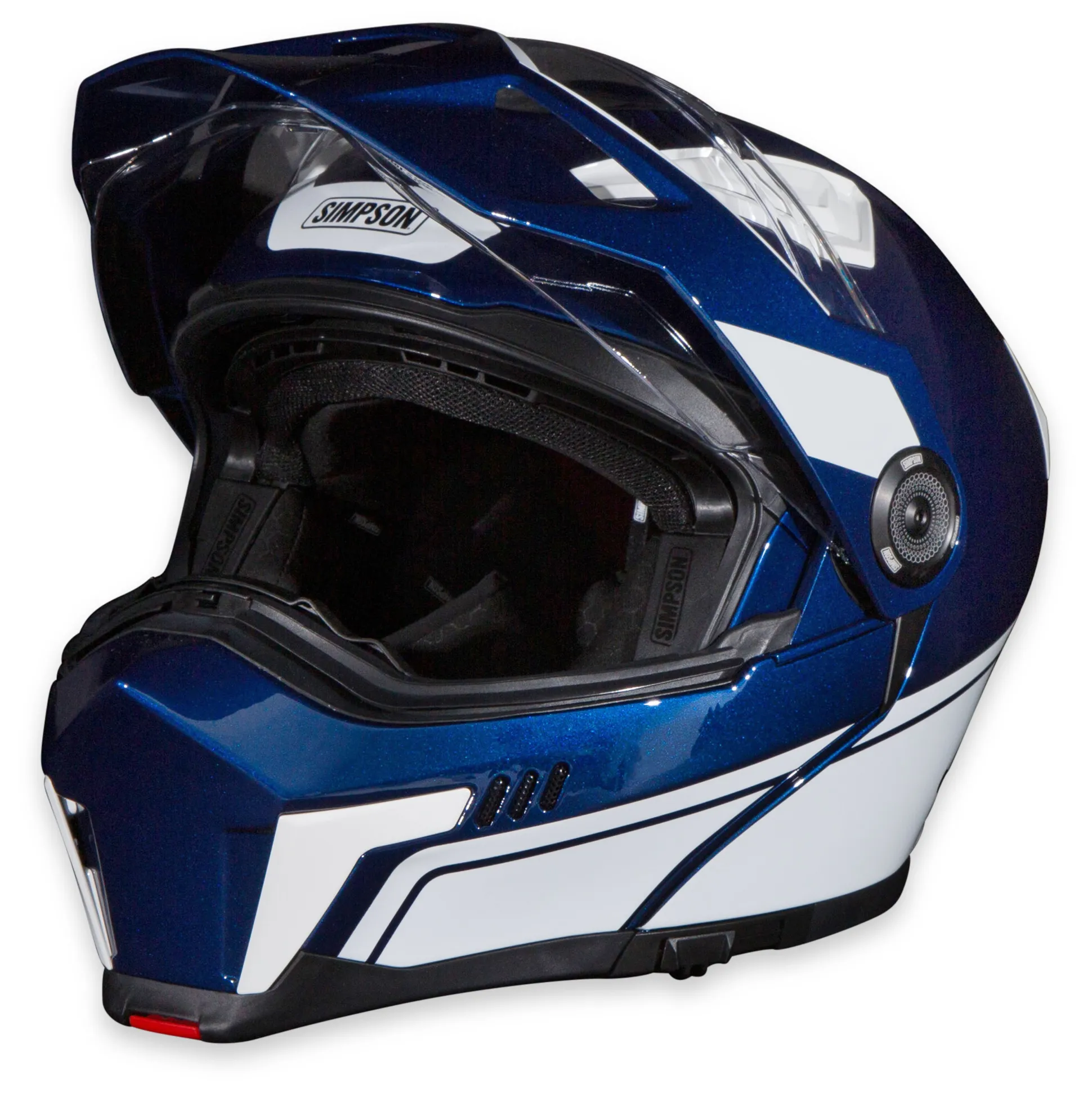 Journey Bandit Helmet - Blue/White - Double Extra Large
