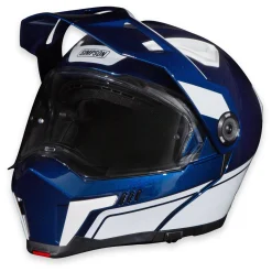 Journey Bandit Helmet - Blue/White - Large