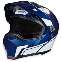 Journey Bandit Helmet - Blue/White - Large