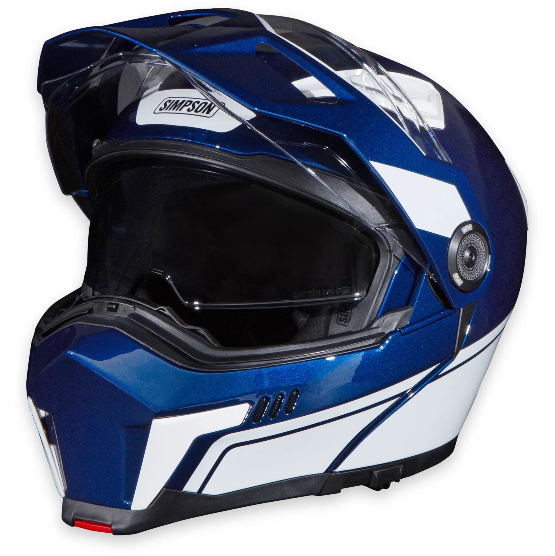 Journey Bandit Helmet - Blue/White - Large
