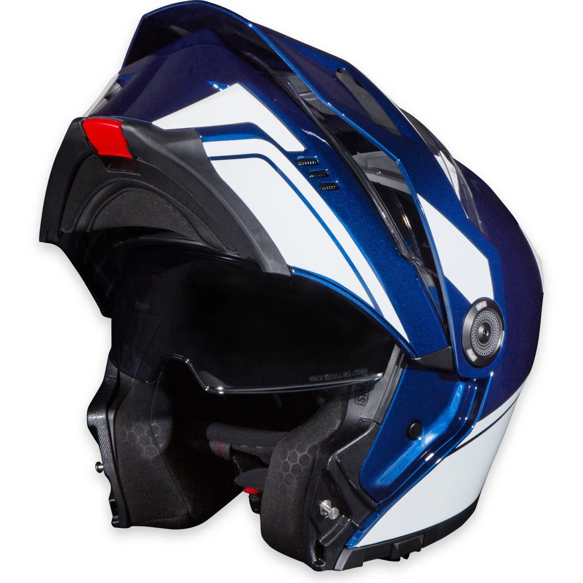 Journey Bandit Helmet - Blue/White - Large