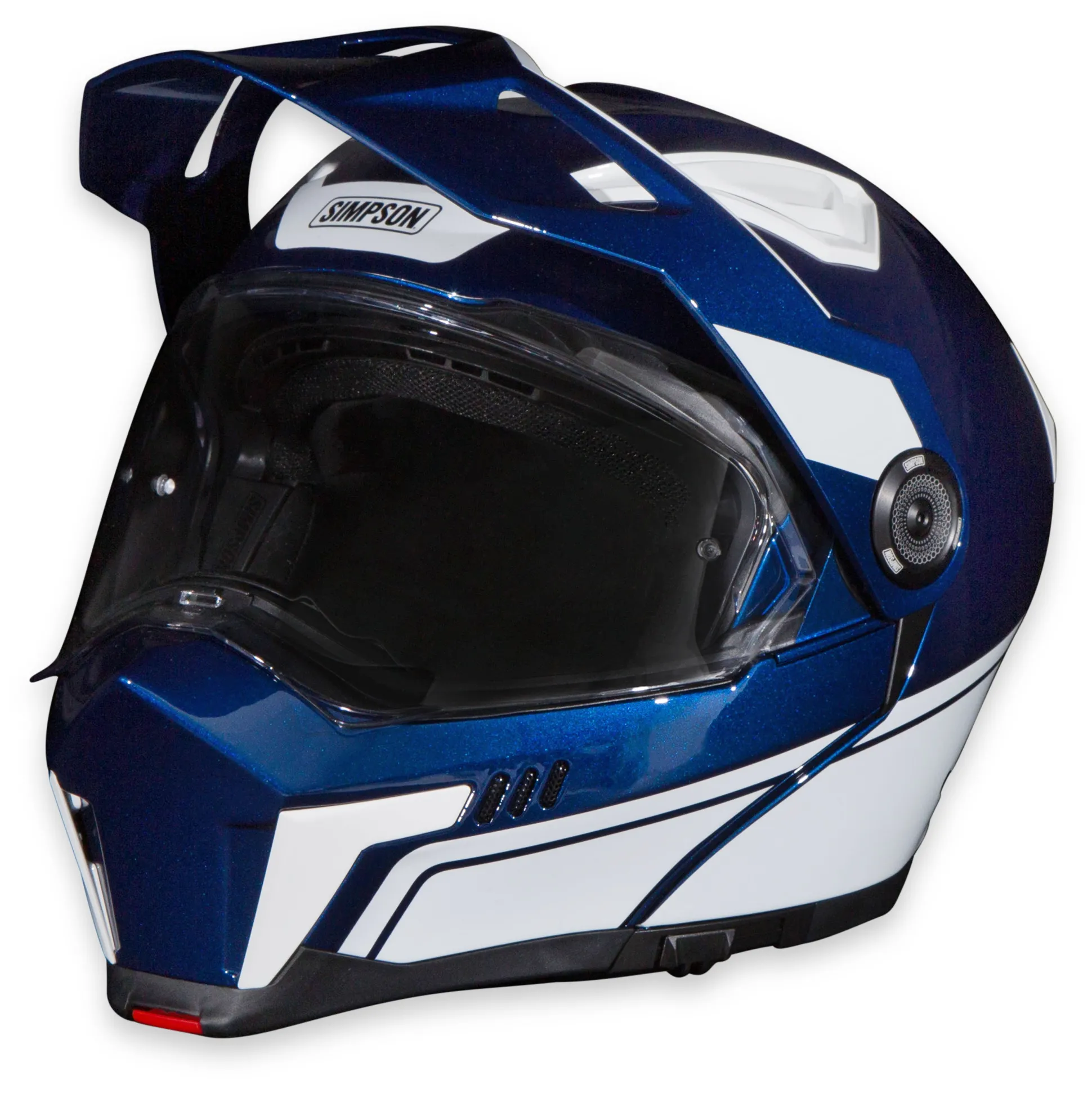 Journey Bandit Helmet - Blue/White - Small