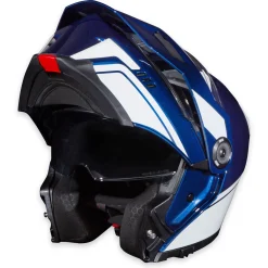 Journey Bandit Helmet - Blue/White - Small