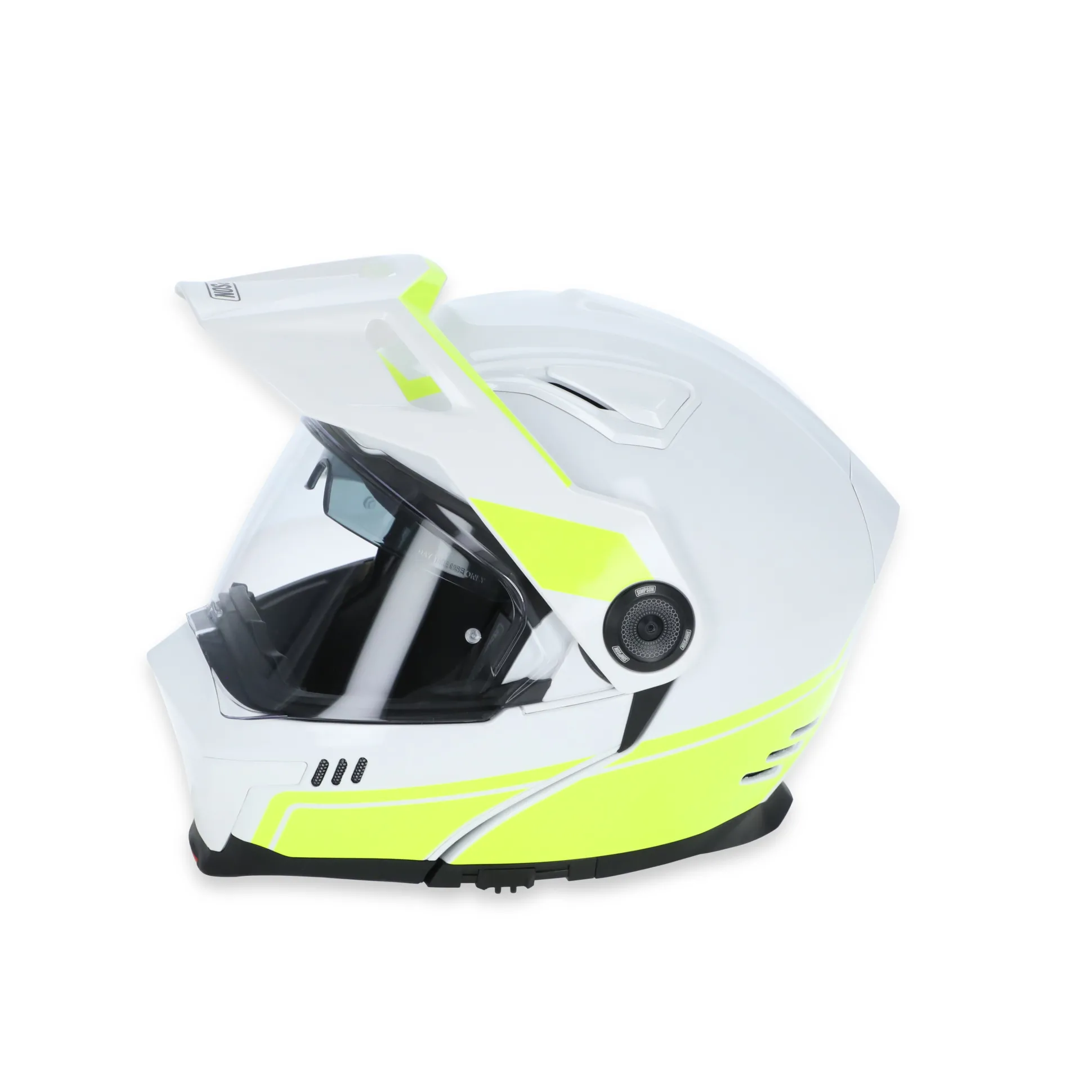 Journey Bandit Helmet - Yellow/White - Double Extra Large