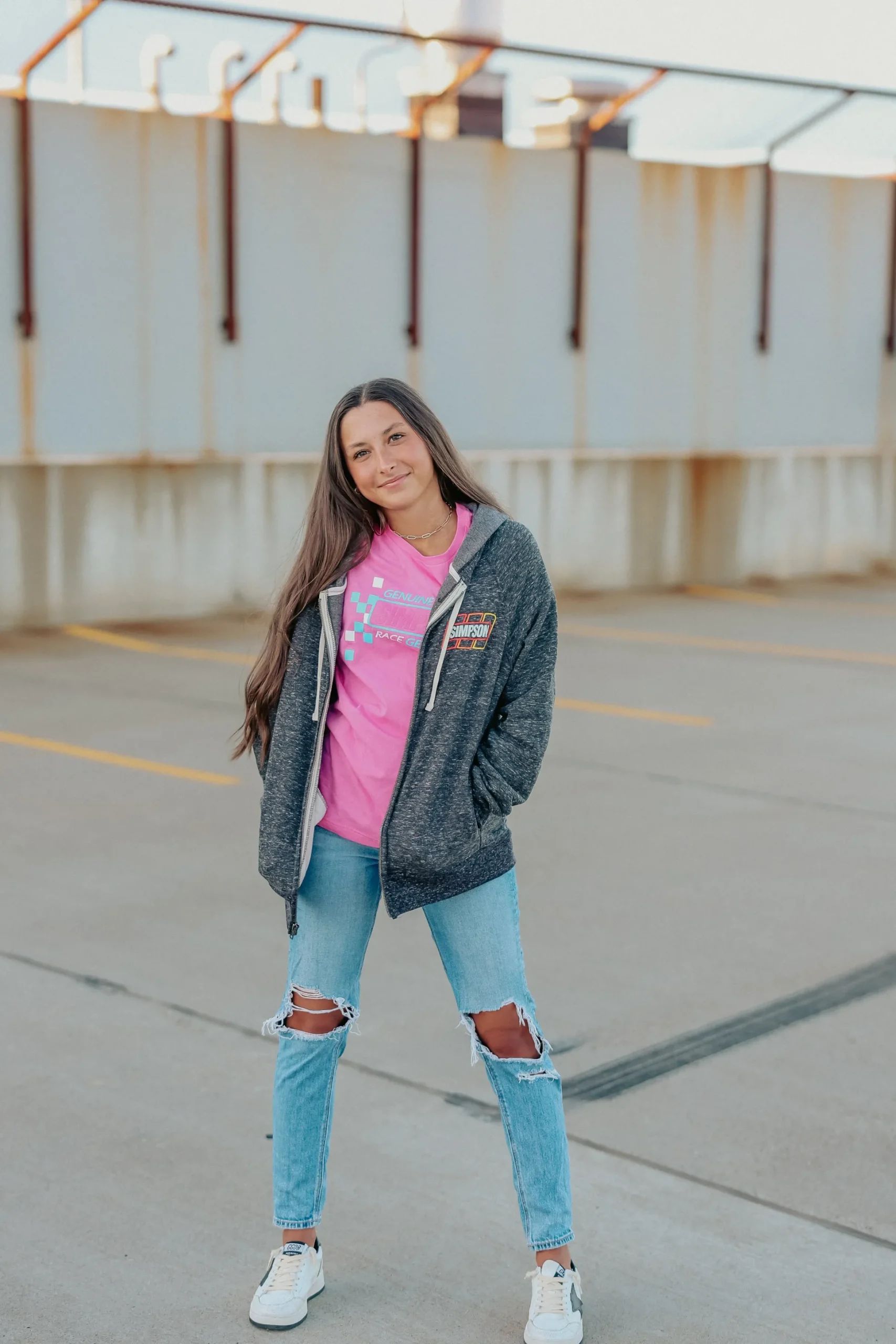 Ladies Staging Hoodie - M