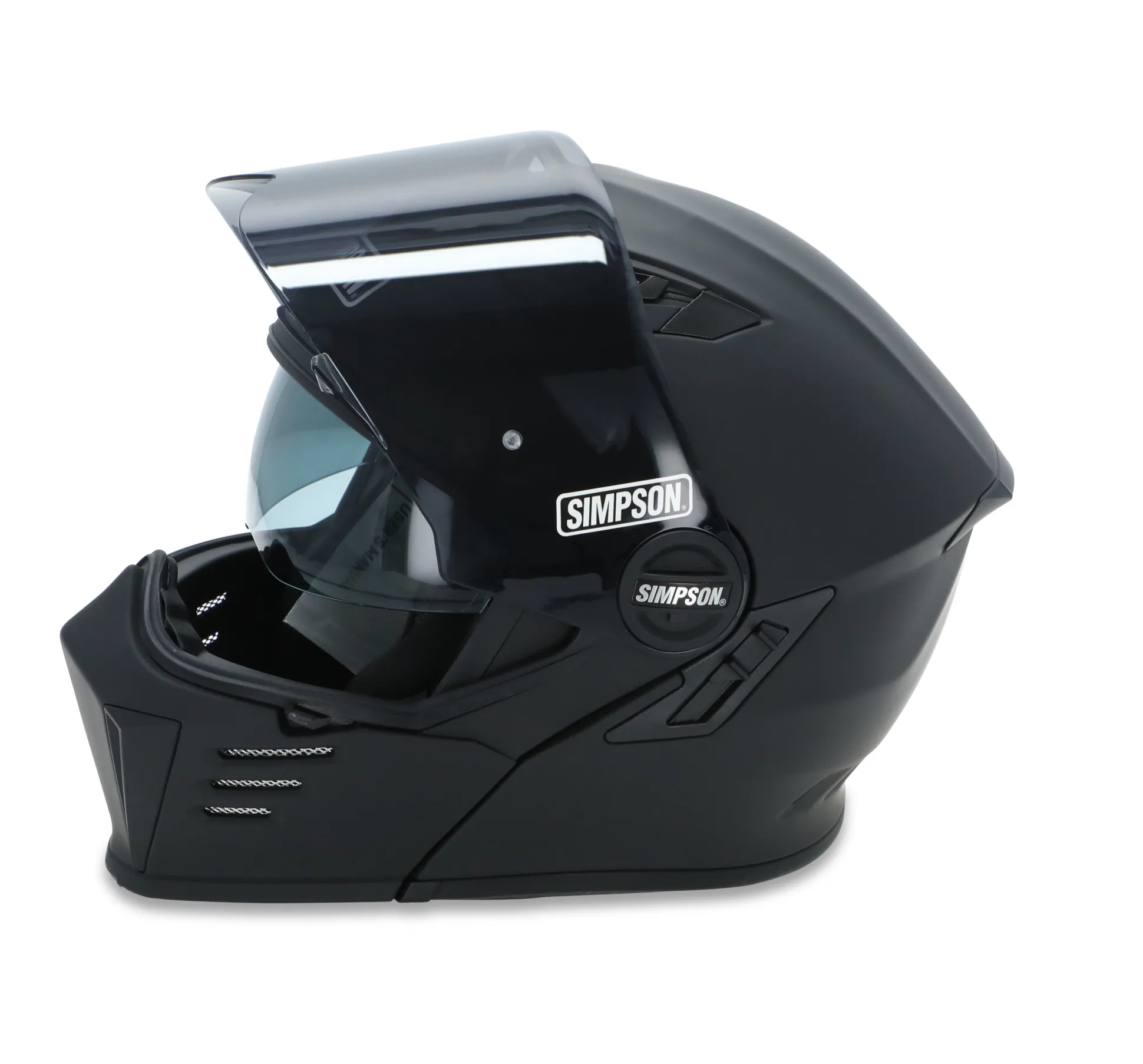Mod Bandit Helmet - Flat Black - Extra Small
