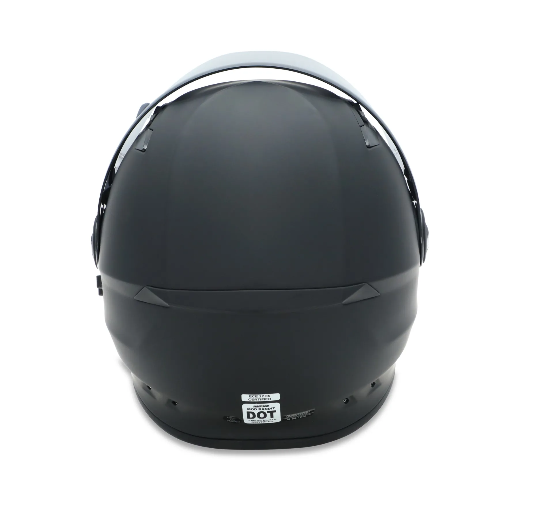 Mod Bandit Helmet - Flat Black - Extra Small