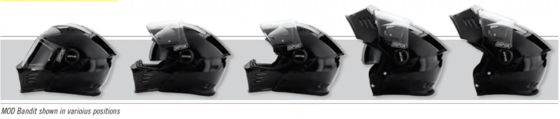 Mod Bandit Helmet - White - Double Extra Large