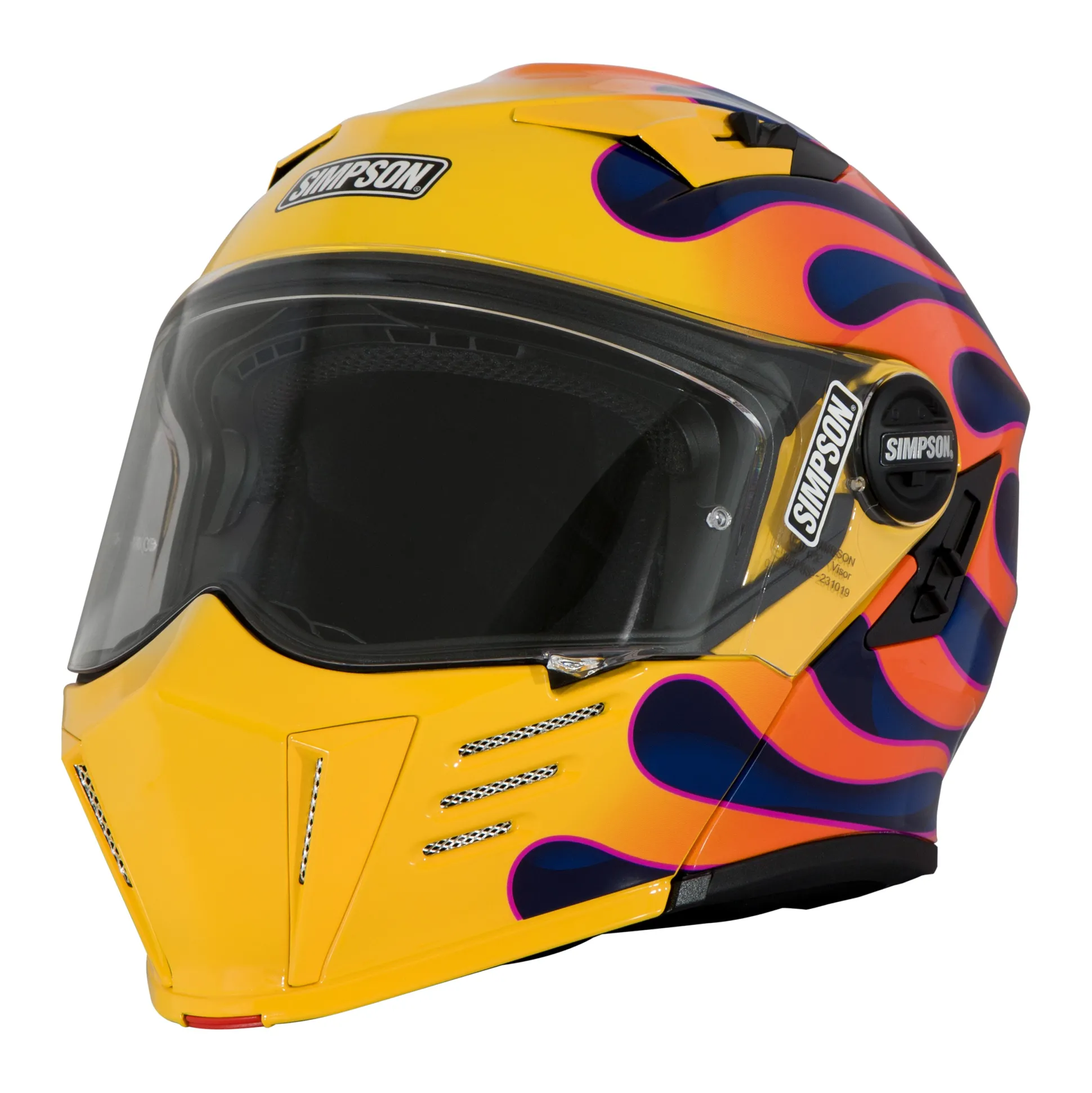 Mod Bandit Helmet - Wildfire Yellow - Medium