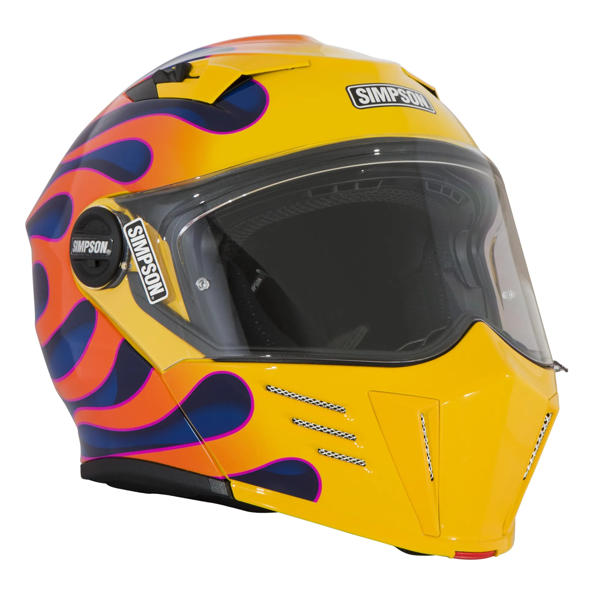 Mod Bandit Helmet - Wildfire Yellow - Medium