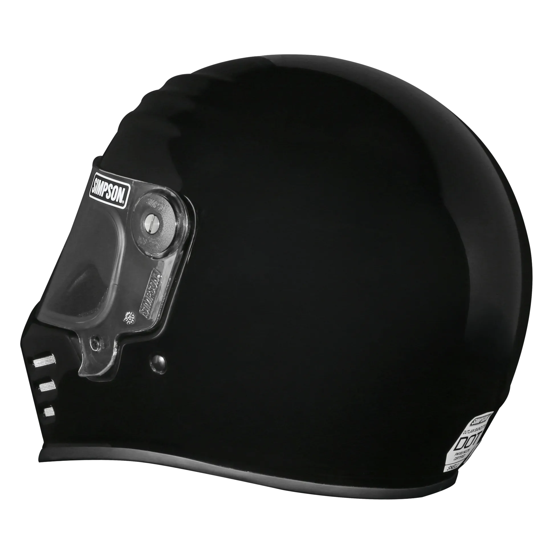 Outlaw Bandit 3.0 Helmet - Black - Double Extra Large