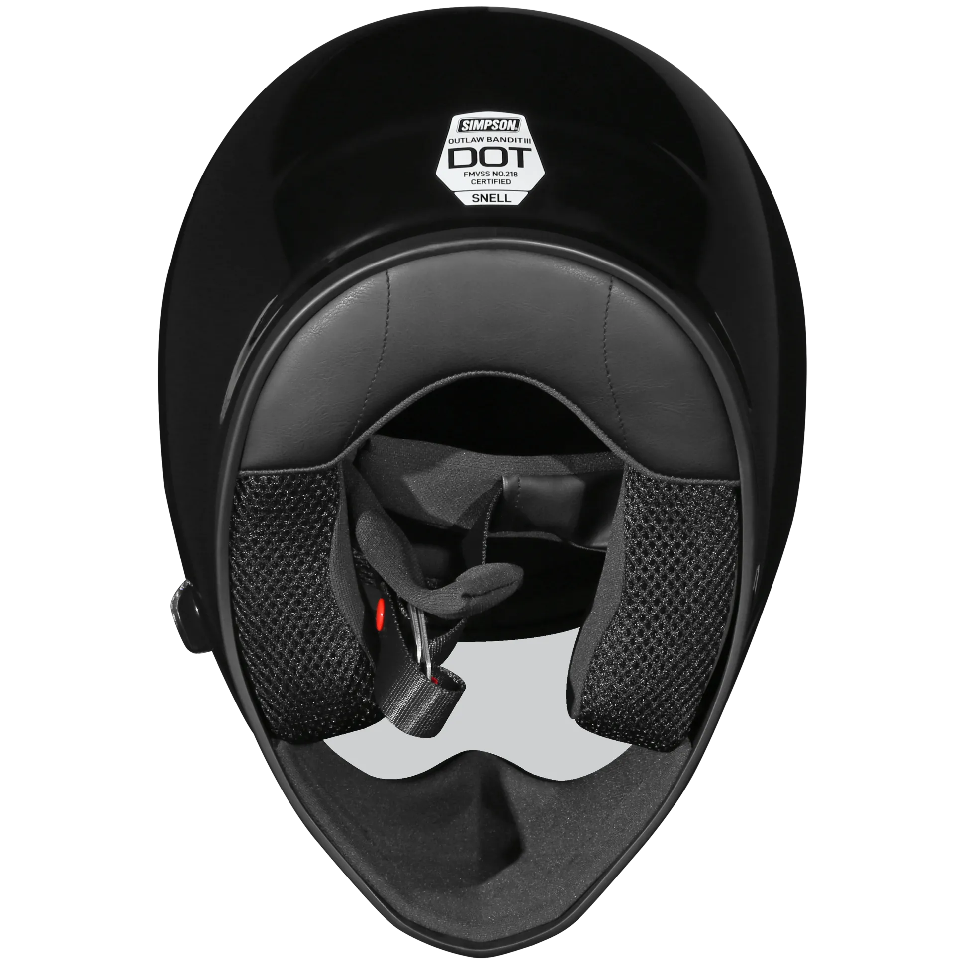 Outlaw Bandit 3.0 Helmet - Black - Double Extra Large