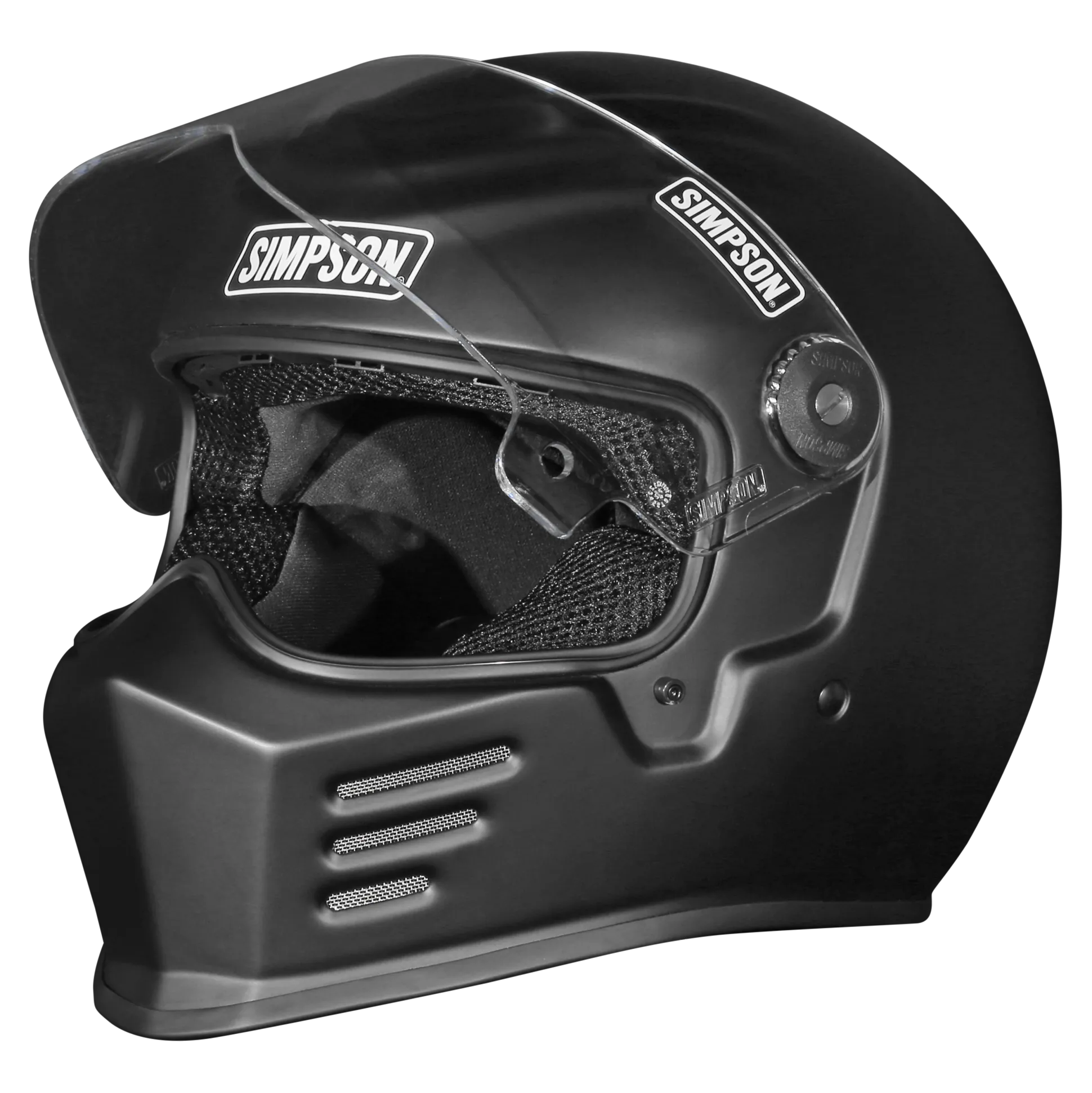 Outlaw Bandit 3.0 Helmet - Flat Black - Extra Large