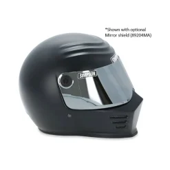Outlaw Bandit Helmet - Flat Black - Double Extra Large