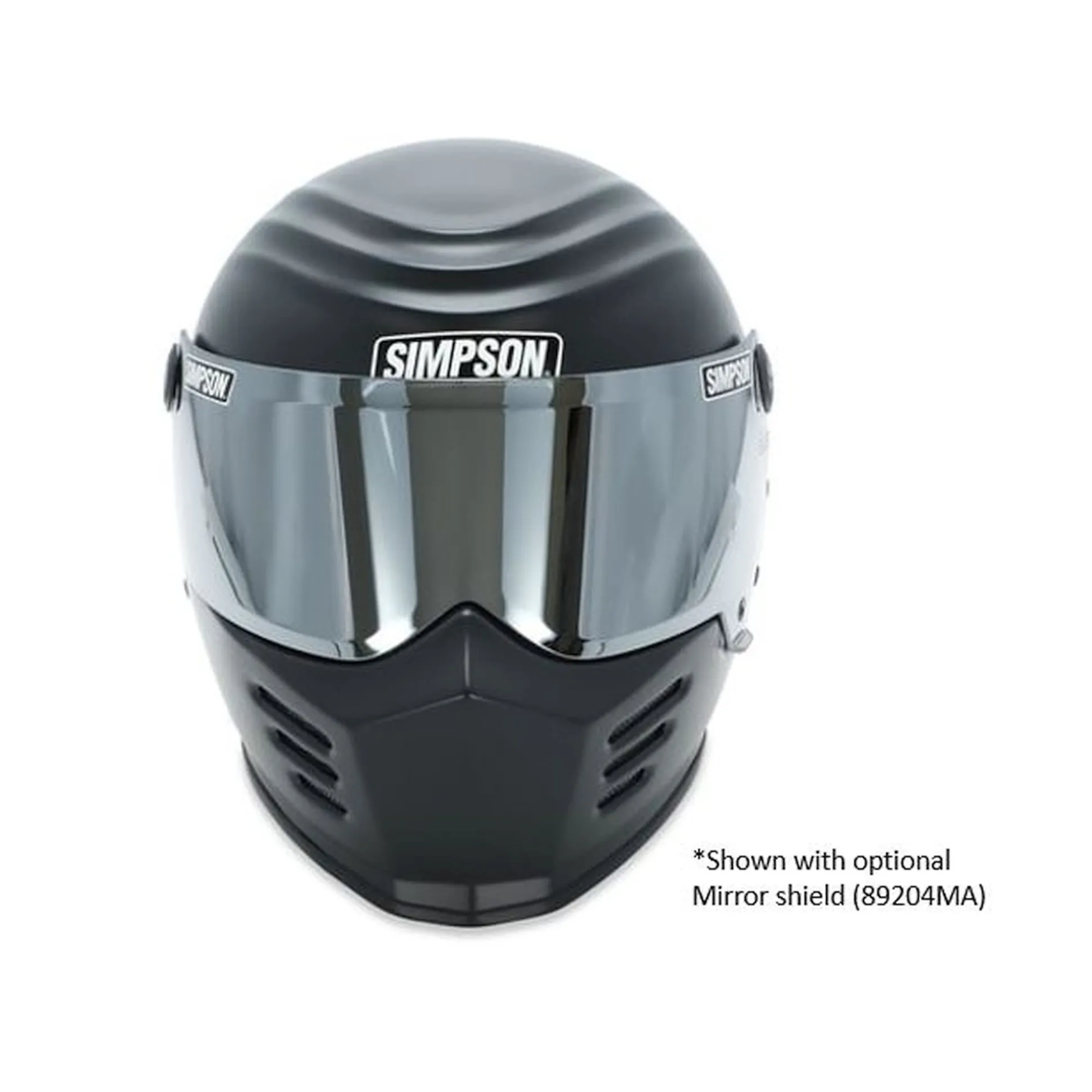 Outlaw Bandit Helmet - Flat Black - Double Extra Large