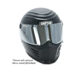 Outlaw Bandit Helmet - Flat Black - Extra Small