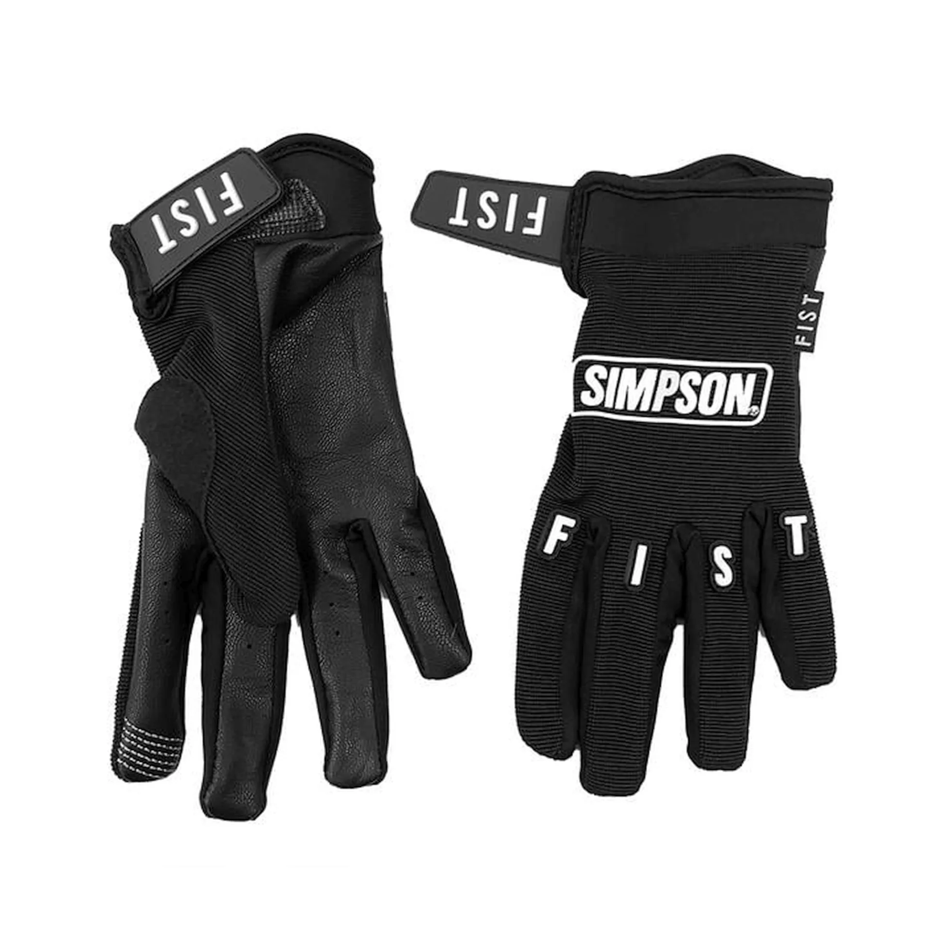 Simpson/FIST Motorcycle Gloves - Logo