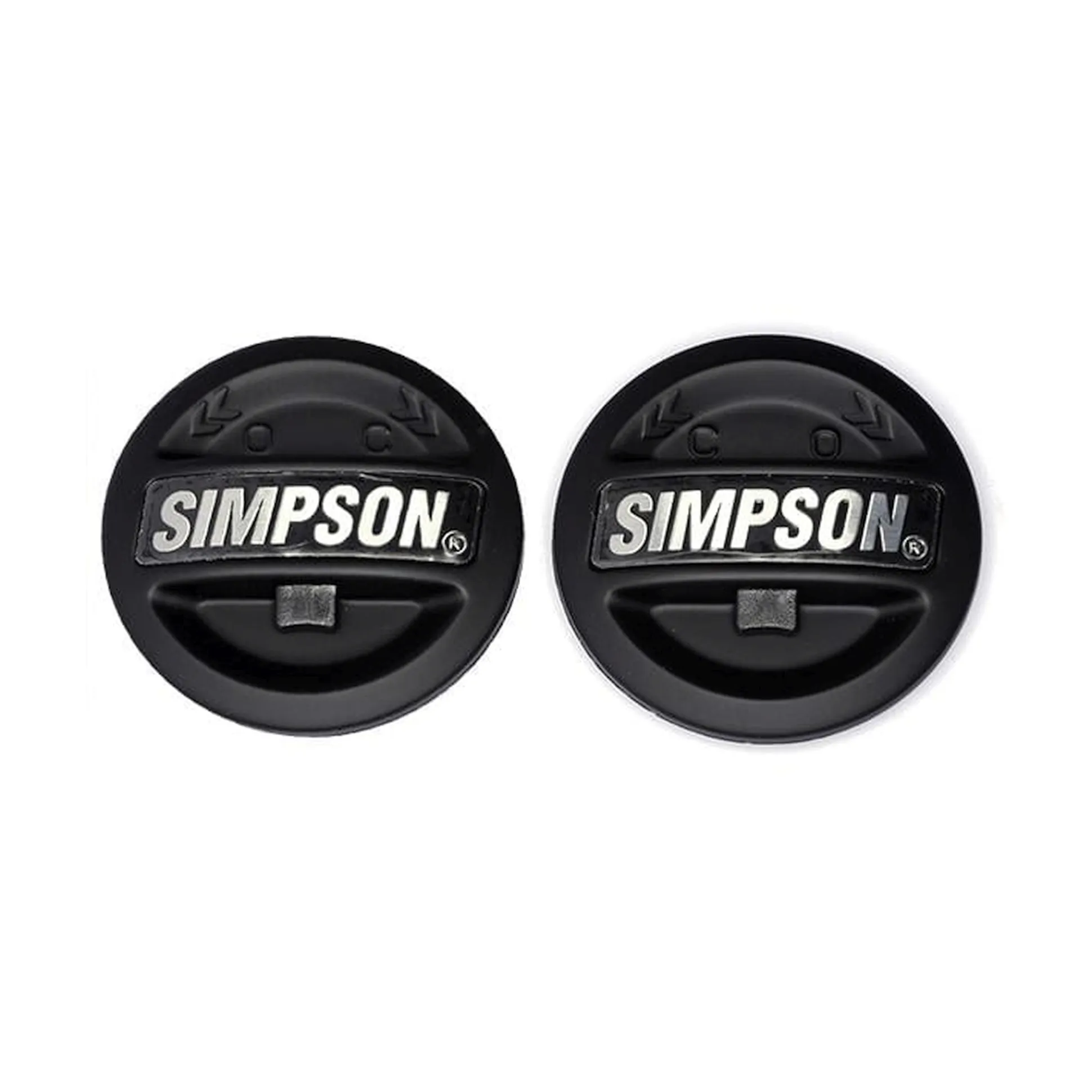 Simpson Motorcycle Mod Bandit Shield Anchor Set