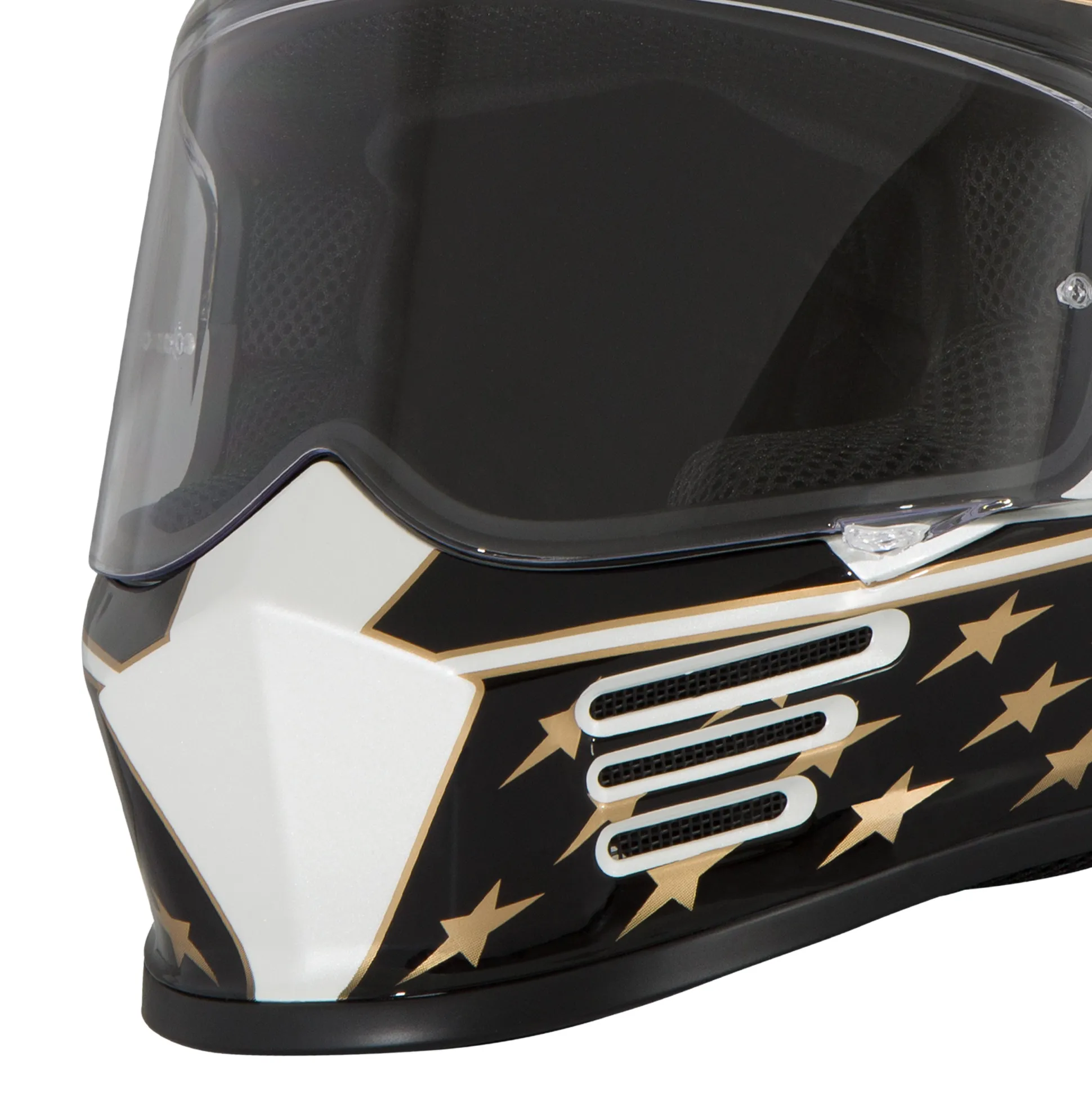 Speed Bandit Helmet - Americana Gold - Large