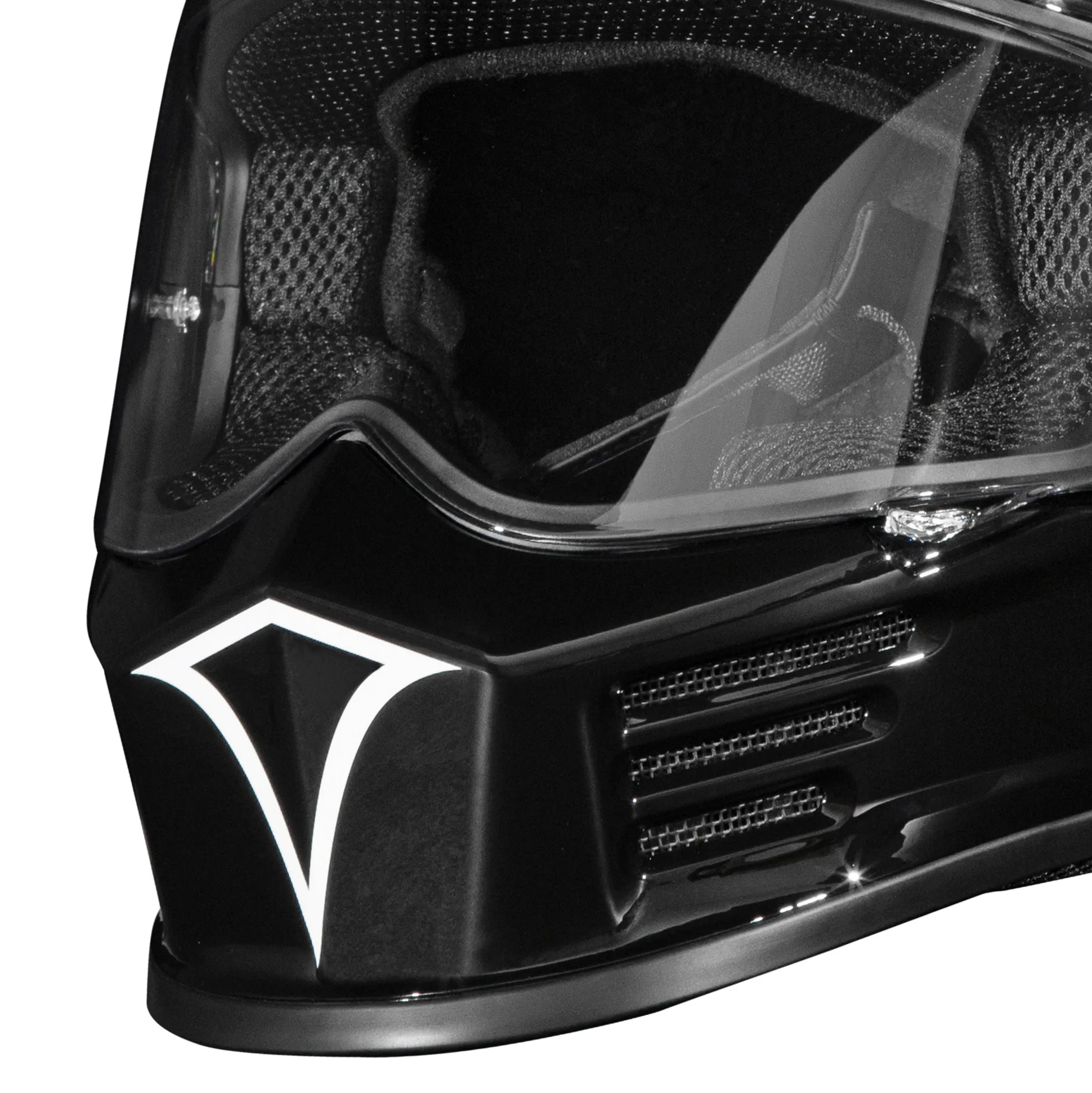 Speed Bandit Helmet - 12 O'clock Black - Double Extra Large