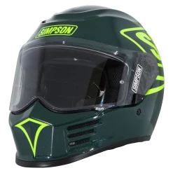Speed Bandit Helmet - 12 O'clock Green - Double Extra Large