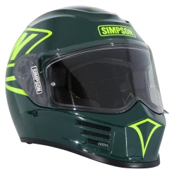 Speed Bandit Helmet - 12 O'clock Green - Double Extra Large