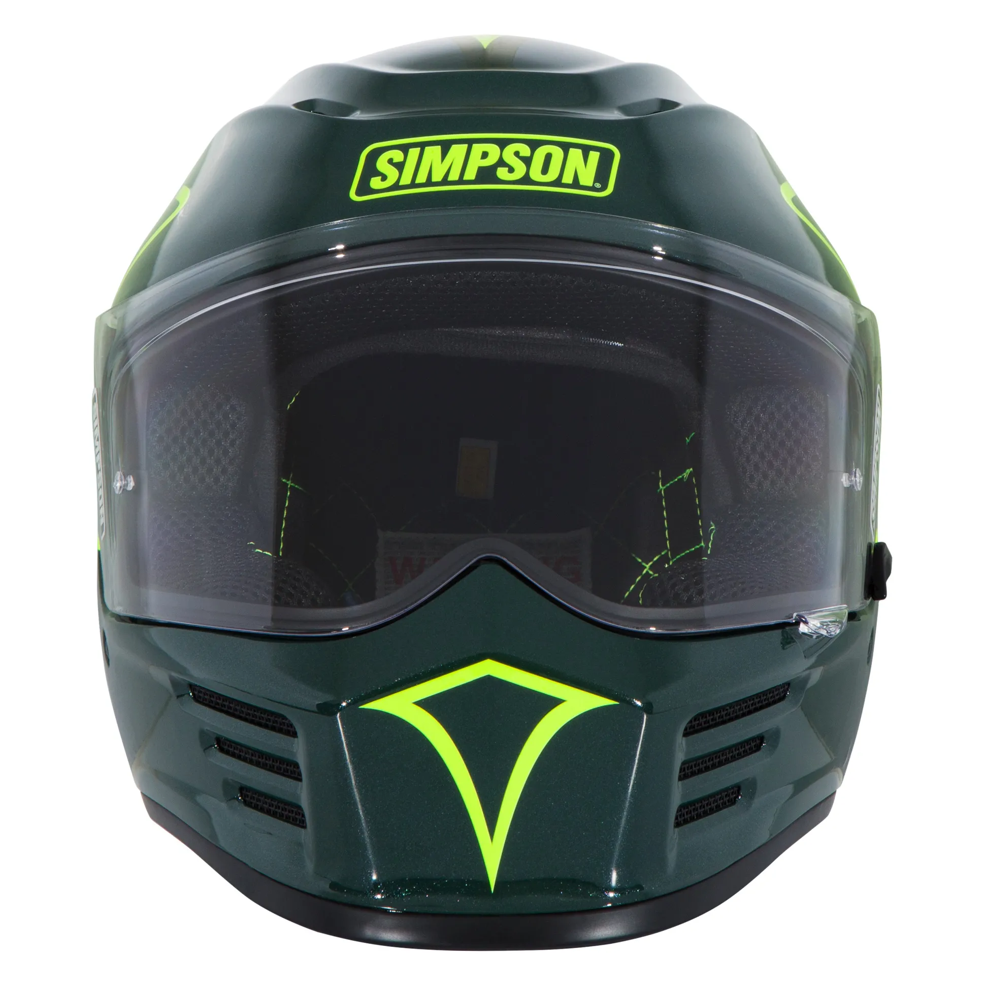 Speed Bandit Helmet - 12 O'clock Green - Extra Small
